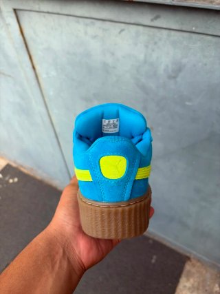 Puma x Fenty Scarpe Blu Giallo