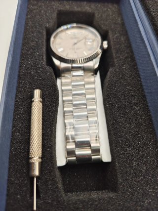 Reloj Cadisen C8185 Automático Plata