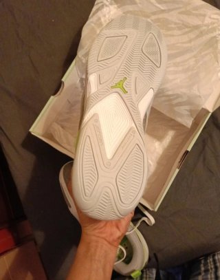 Scarpe Jordan Uomo Bianche e Verdi