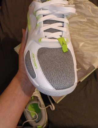 Scarpe Jordan Uomo Bianche e Verdi
