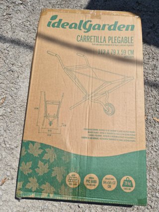 Carretilla Plegable IdealGarden