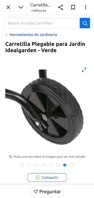 Carretilla Plegable IdealGarden