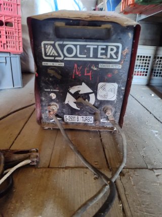 Soldadora Solter S-2500 B/Turbo