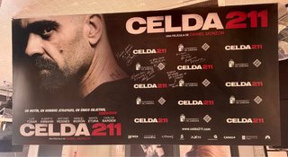 Cartel Cine Celda 211 3m x 1.5m