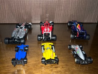 6 Coches de Carreras Miniatura