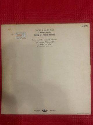 Vinilo Los Secretos - Volver a ser un niño