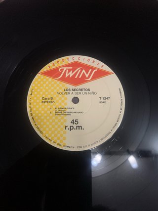 Vinilo Los Secretos - Volver a ser un niño