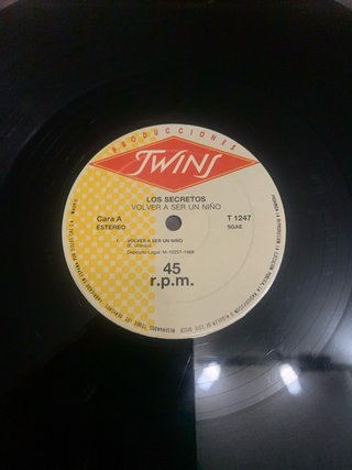 Vinilo Los Secretos - Volver a ser un niño