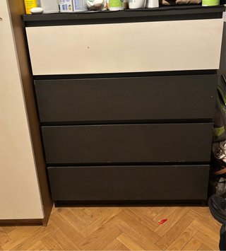 Cajonera Negra y Blanca