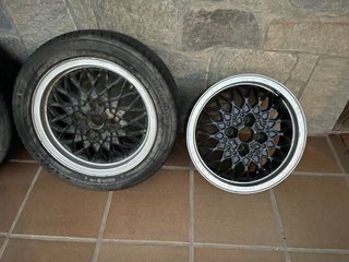 Seis BBS RA 375 15” 4x100 Golf Mk1/Mk2