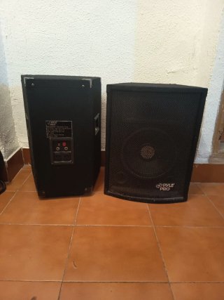Equipo de Sonido, mesa de mezclas, etapa, altavoce