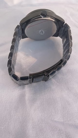 Reloj deportivo hombre negro y rojo