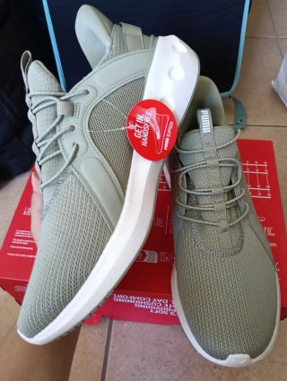 Scarpe Puma Verdi e Bianche