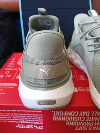 Scarpe Puma Verdi e Bianche