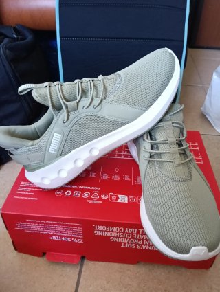 Scarpe Puma Verdi e Bianche