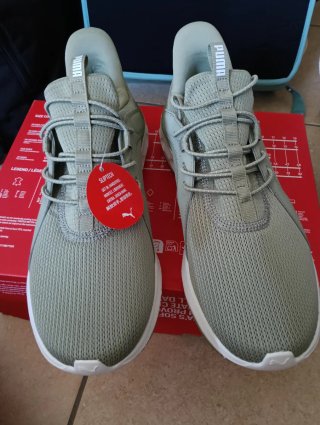 Scarpe Puma Verdi e Bianche