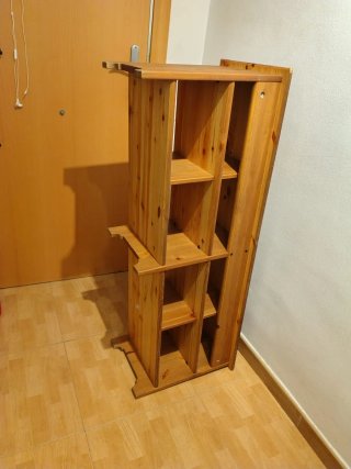 Zapatero/Mesa TV Ikea Leksvik Madera