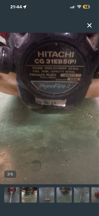 Desbrozadora Hitachi CG31 EBS