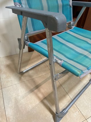 Silla de playa plegable