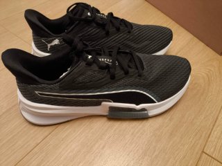 Zapatillas Puma Negras y Grises