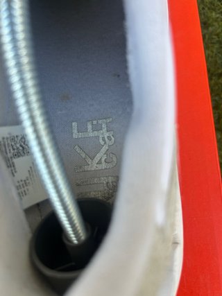 Sneakers Nike grigie e bianche