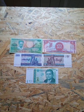 Lote 1 de20 Billetes Mundo