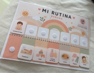 Paneles rutinas visuales