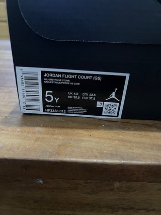 Zapatillas Jordan Flight Court (GS) Niña Talla 37.