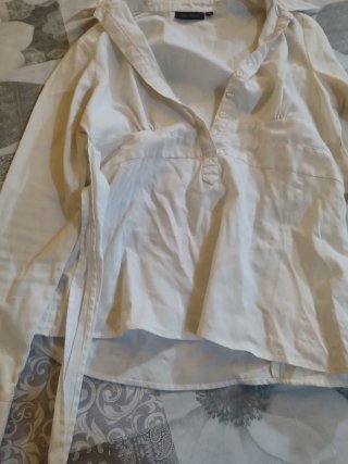 Camisa blanca Kiabi mujer