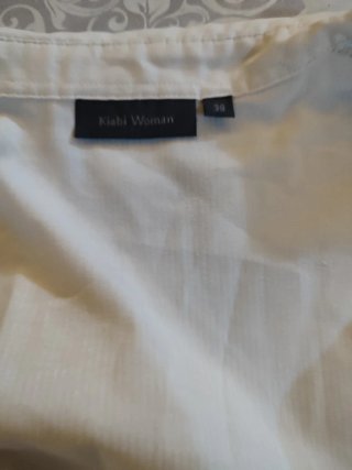 Camisa blanca Kiabi mujer