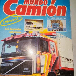 Revistas antiguas Mundo Camion Números 1-9