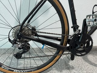 Bicicleta Gravel Kross Esker 6.0 Negra