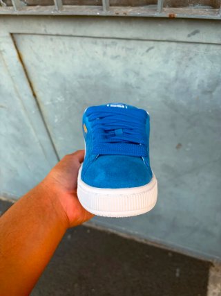 Puma Suede XL Blu/Bianco