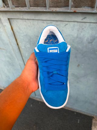 Puma Suede XL Blu/Bianco