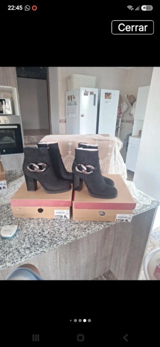 Botines Merry Scott Negros Talla 38