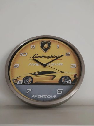 Relógio de Parede Lamborghini Aventador