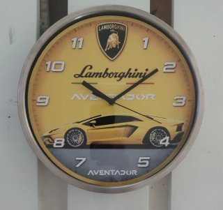 Relógio de Parede Lamborghini Aventador