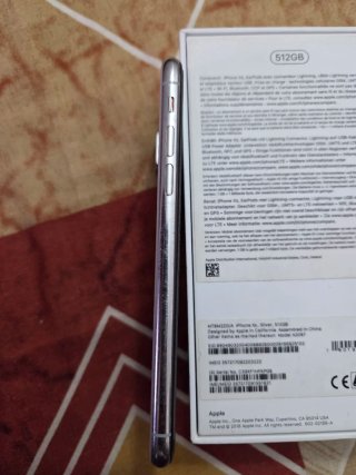 iPhone XS 512GB Plata