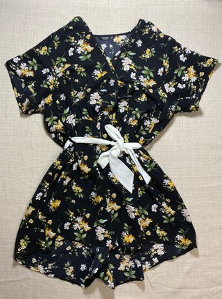 Mono Corto Shein Talla 2XL | Estampado Floral