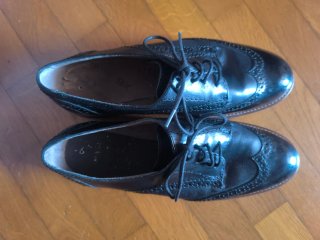 Zapatos Oxford Negros Unisex