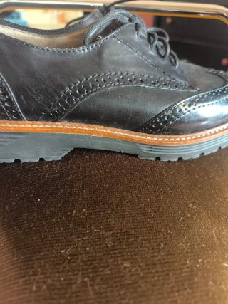 Zapatos Oxford Negros Unisex