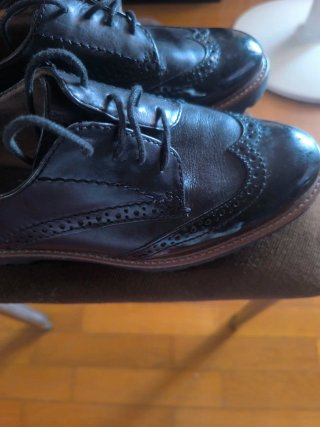 Zapatos Oxford Negros Unisex