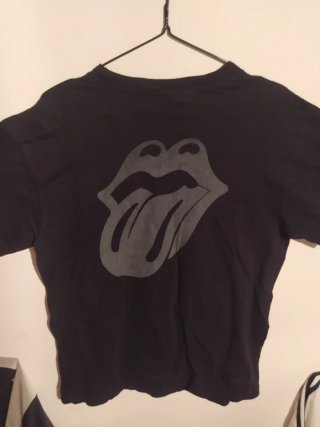 Camiseta Rolling Stones XL Negra