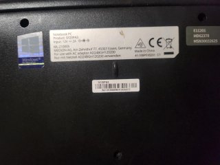 Portátil Medion 11,6" Windows 10 | 4 GB RAM