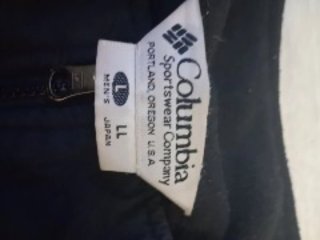 Chaqueta Columbia Titanium Negra y Gris