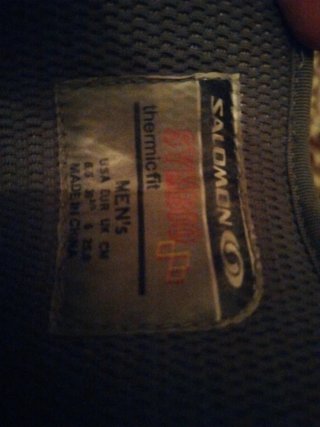 Botas Snowboard Salomon Talla 39.5