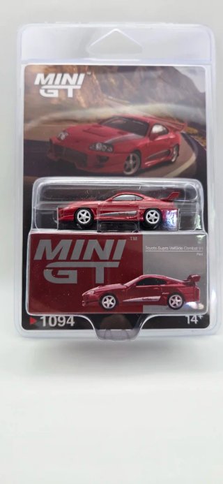 Mini GT Toyota Supra VeilSide Combat V-1 Vermelho