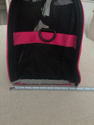 Transportín plegable gato/perro pequeño