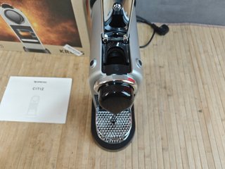 Krups CITIZ máquina nespresso automática plateada