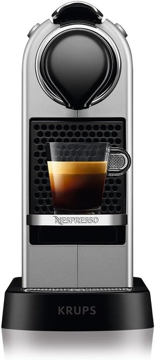 Krups CITIZ máquina nespresso automática plateada